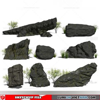 Landscape Stone - Sketchup Models By Su84