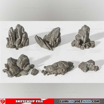 Landscape Stone - Sketchup Models By Su84