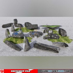 Landscape Stone - Sketchup Models By Su84