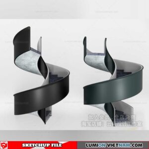 Stair - Sketchup Models By Cuong Covua