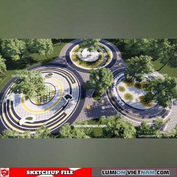 Park Landscape - Sketchup Models By 3dsu