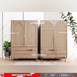 Wardrobe - Sketchup Models By 3dsu