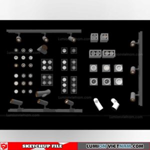 Spotlight - Sketchup Models By 3dsu