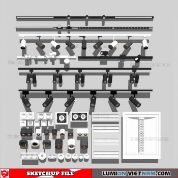 Spotlight - Sketchup Models By 3dsu