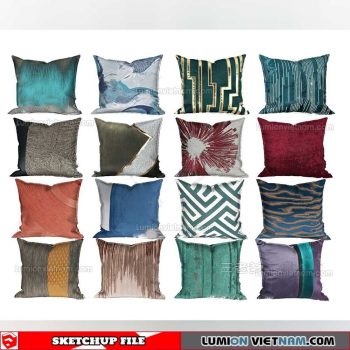 Pillows - Sketchup Models