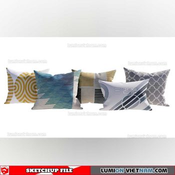 Pillows - Sketchup Models