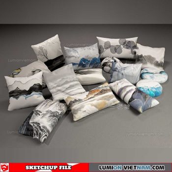 Pillows - Sketchup Models