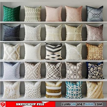 Pillows - Sketchup Models