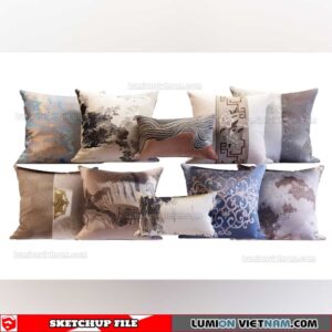 Pillows - Sketchup Models