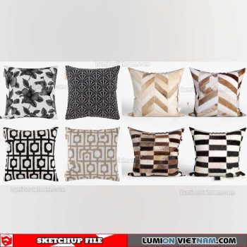 Pillows - Sketchup Models
