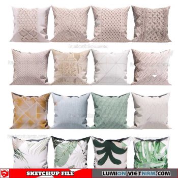 Pillows - Sketchup Models