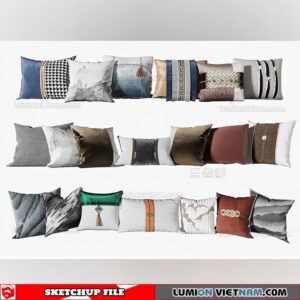 Pillows - Sketchup Models