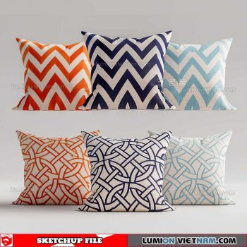 Pillows - Sketchup Models