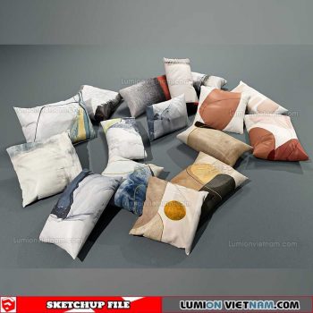 Pillows - Sketchup Models