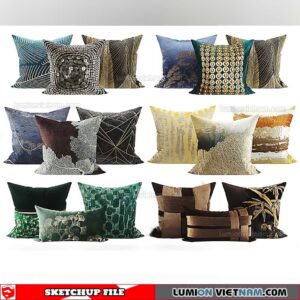 Pillows - Sketchup Models