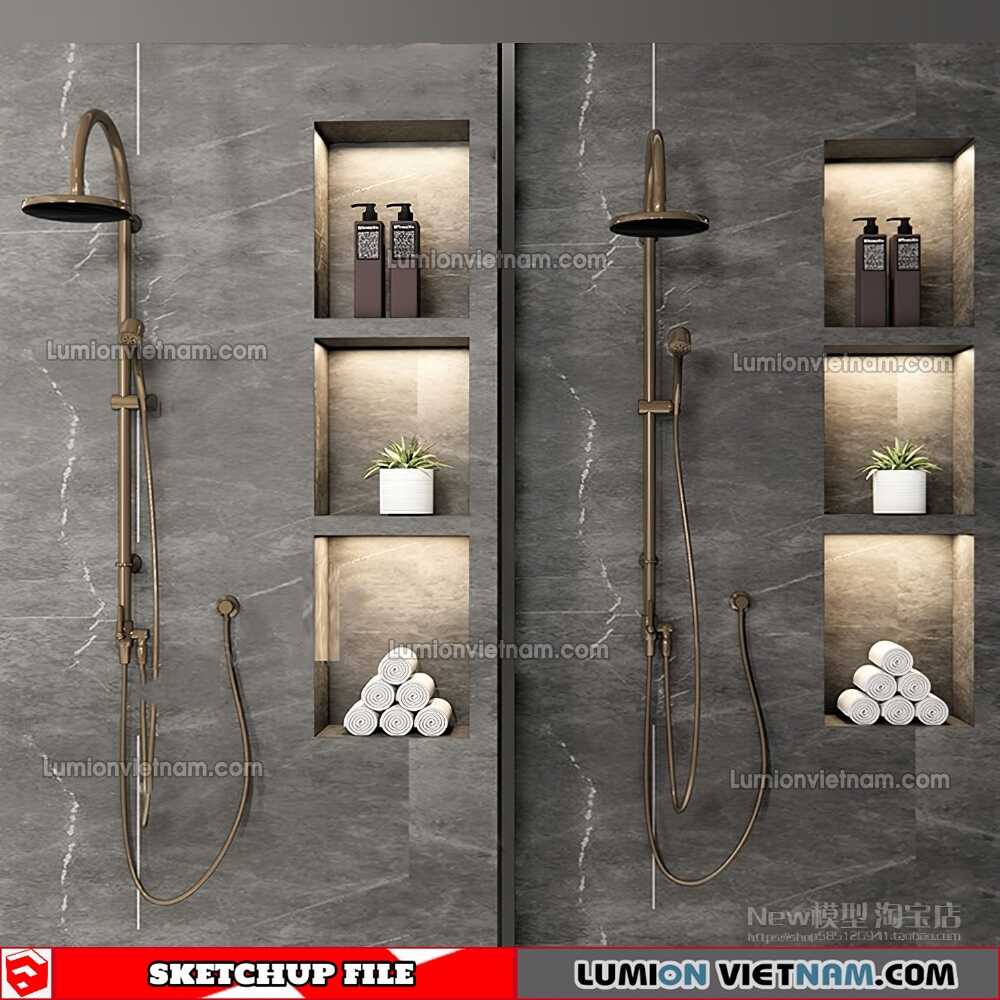 221228-Shower-(1)-Sketchup-Models