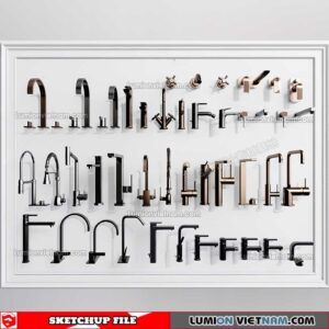 221228. Shower Sketchup Models By 3DSU