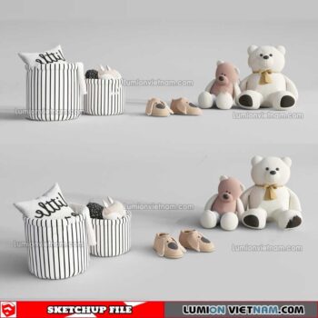 221228.Toys - Sketchup Models By 3DSU