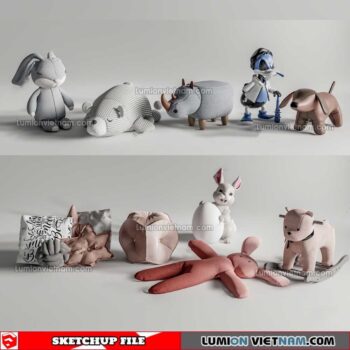 221228.Toys - Sketchup Models By 3DSU