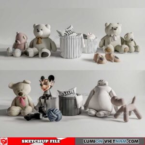 221228.Toys - Sketchup Models By 3DSU