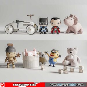 221228.Toys - Sketchup Models By 3DSU