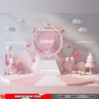 Event Decoration - Sketchup Models By 3DSU