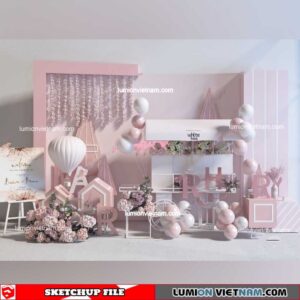 Event Decoration - Sketchup Models By 3DSU