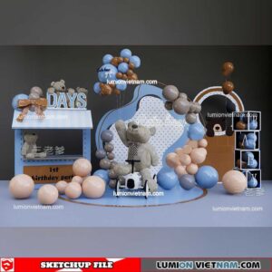 Event Decoration - Sketchup Models By 3DSU