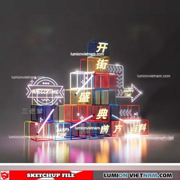 Event Decoration - Sketchup Models By 3DSU