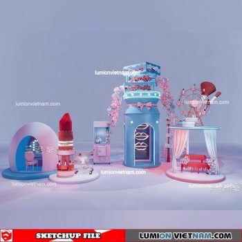 Event Decoration - Sketchup Models By 3DSU