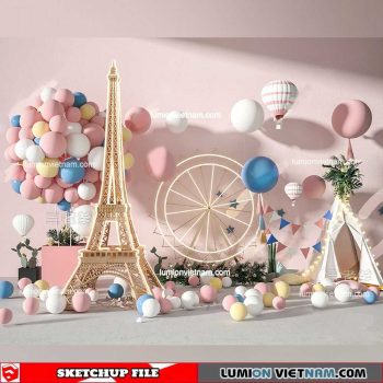 Event Decoration - Sketchup Models By 3DSU