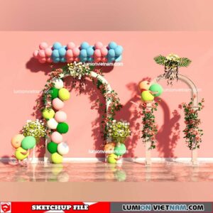 Event Decoration - Sketchup Models By 3DSU