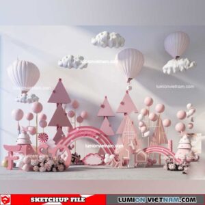 Event Decoration - Sketchup Models By 3DSU