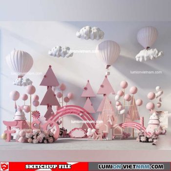 Event Decoration - Sketchup Models By 3DSU