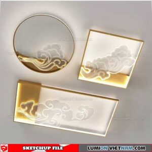 Ceiling light - Sketchup Models