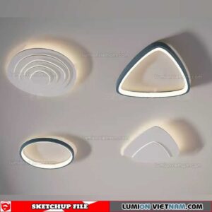 Ceiling light - Sketchup Models