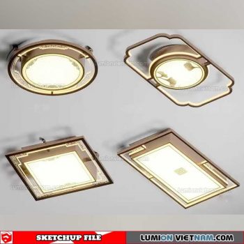 Ceiling light - Sketchup Models
