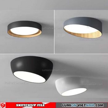 Ceiling light - Sketchup Models