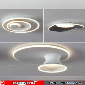 Ceiling light - Sketchup Models