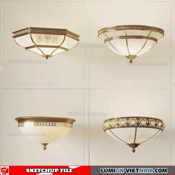Ceiling light - Sketchup Models