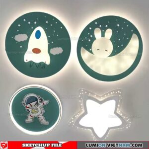 Ceiling light - Sketchup Models