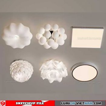 Ceiling light - Sketchup Models