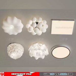 Ceiling light - Sketchup Models