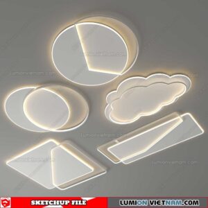 Ceiling light - Sketchup Models