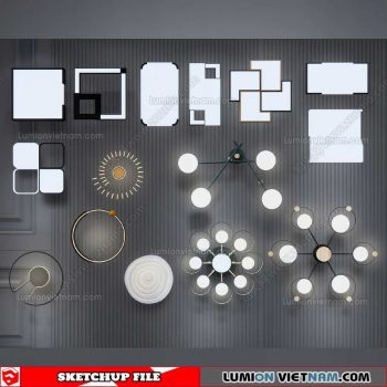 Ceiling light - Sketchup Models
