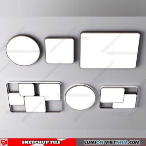 Ceiling light - Sketchup Models