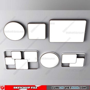 Ceiling light - Sketchup Models