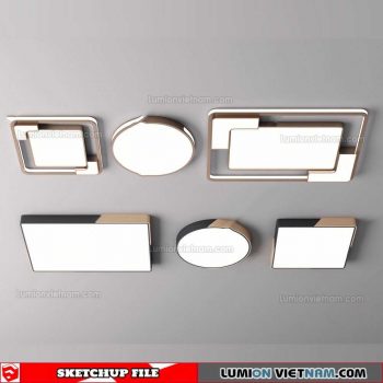 Ceiling light - Sketchup Models