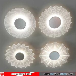 Ceiling light - Sketchup Models