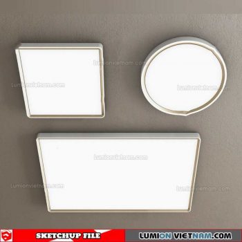 Ceiling light - Sketchup Models